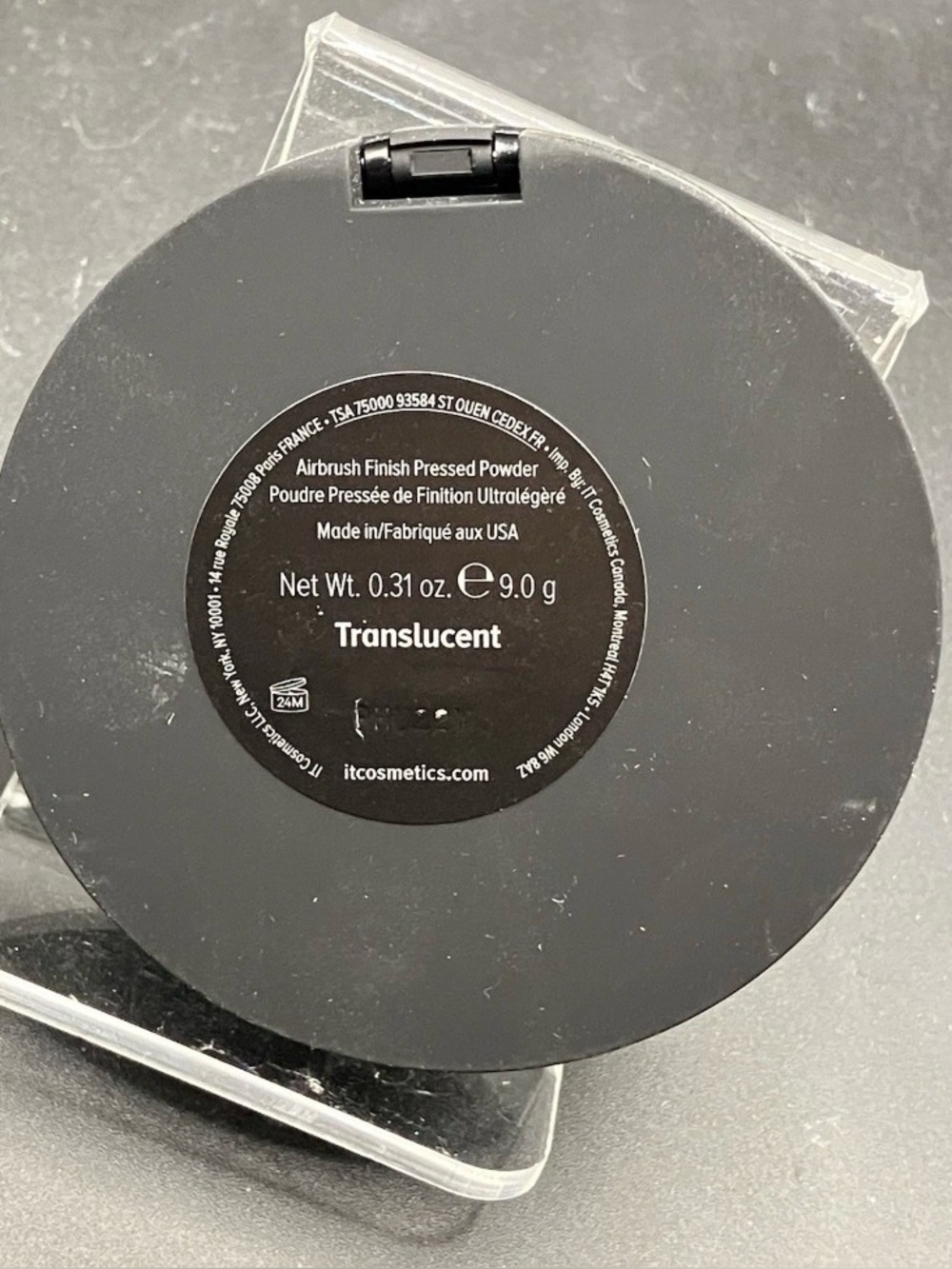 it Cosmetics Bye Bye Pores Pressed Airbrush Finish Powder Translucent NEW 9g .3 - Picture 7 of 9